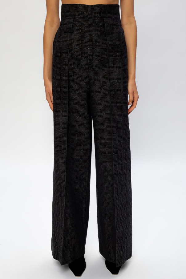 Fendi high 2025 waisted pants